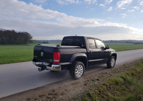 Volkswagen Amarok cena 64000 przebieg: 217000, rok produkcji 2014 z Łęczyca małe 172